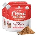 Stella &amp; Chewy's Freeze-Dried Raw Marie's Magical Dinner Dust - Premium Bacon Dog Food Topper with Organic Fruits &amp; Vegetables - Perfect for Picky Eaters - 7oz,(Pack of 2)