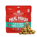 Stella &amp; Chewy's Freeze-Dried Raw Salmon &amp; Cod Meal Mixers- Dog Food Topper and Mixer - Made with 95% Wild-Caught Salmon &amp; Cod, Organs &amp; Bone - Perfect for Picky Eaters - Grain-Free - 3.5 oz