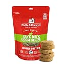 Stella &amp; Chewy's Freeze-Dried Raw Dinner Patties - Duck Duck Goose Recipe - High Protein Grain-Free Puppy &amp; Dog Food - Perfect For Picky Eaters - 5.5 oz