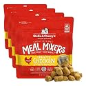 Stella &amp; Chewy's Freeze-Dried Raw Chicken Meal Mixers- Dog Food Topper and Mixer - Made with 95% Cage-Free Chicken, Organs &amp; Bone - Perfect for Picky Eaters - Grain-Free - 18oz, 1.13 Pound (Pack of 4)