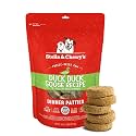 Stella &amp; Chewy's Freeze-Dried Raw Dinner Patties - Duck Duck Goose Recipe - High Protein Grain-Free Puppy &amp; Dog Food - Perfect for Picky Eaters - 14 oz