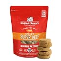 Stella &amp; Chewy's Freeze-Dried Raw Dinner Patties - Beef Recipe - High Protein Grain-Free Puppy &amp; Dog Food - Perfect For Picky Eaters - 25 oz