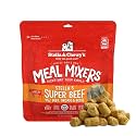 Stella &amp; Chewy's Freeze-Dried Raw Beef Meal Mixers- Dog Food Topper and Mixer - Made with 95% Grass-Fed Beef, Organs &amp; Bone - Perfect for Picky Eaters - Grain-Free - 8 oz