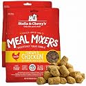 Stella &amp; Chewy's Freeze-Dried Raw Chicken Meal Mixers- Dog Food Topper and Mixer - Made with 95% Cage-Free Chicken,Organs &amp; Bone - Perfect for Picky Eaters - Grain-Free - 35oz,(Pack of 2)