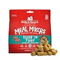 Stella &amp; Chewy's Freeze-Dried Raw Surf &amp; Turf Meal Mixers - Dog Food Topper and Mixer - Made with 95% Grass-Fed Beef &amp; Wild-Caught Salmon - Perfect for Picky Eaters - Grain-Free - 3.5 oz