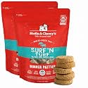 Stella &amp; Chewy's Freeze-Dried Raw Dinner Patties - Surf 'N Turf Salmon &amp; Beef Recipe - High Protein Grain-Free Puppy-&amp; Dog Food - Perfect for Picky Eaters - 25 oz,(Pack of 2)
