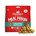 Stella &amp; Chewy's Freeze-Dried Raw Salmon &amp; Cod Meal Mixers- Dog Food Topper and Mixer - Made with 95% Wild-Caught Salmon &amp; Cod, Organs &amp; Bone - Perfect for Picky Eaters - Grain-Free - 8 oz
