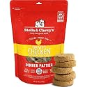 Stella &amp; Chewy's Freeze-Dried Raw Dinner Patties - Chicken Recipe - High Protein Grain-Free Puppy &amp; Dog Food - Perfect for Picky Eaters - 14 Ounce (Pack of 6)