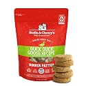 Stella &amp; Chewy's Freeze-Dried Raw Dinner Patties - Duck Duck Goose Recipe - High Protein Grain-Free Puppy &amp; Dog Food - Perfect For Picky Eaters - 25 oz
