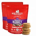 Stella &amp; Chewy's Freeze-Dried Raw Dinner Patties - Absolutely Rabbit Recipe - High Protein Grain-Free Puppy &amp; Dog Food - Perfect for Picky Eaters - 25 oz (Pack of 2)