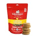 Stella &amp; Chewy's Freeze-Dried Raw Dinner Patties - Chicken Recipe - High Protein Grain-Free Puppy &amp; Dog Food - Perfect For Picky Eaters - 5.5 oz