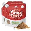 Stella & Chewy's Freeze-Dried Raw Marie's Magical Dinner Dust - Premium Duck & Turkey Dog Food Topper with Organic Fruits-& Vegetables - Perfect for Picky Eaters - 7oz,(Pack of 2)