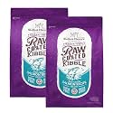 Stella & Chewy's Raw Coated Cat Food - High Protein, Grain-Free Kibble with Wild-Caught Salmon - Premium Digestive Support with Probiotics - Natural Small Kibble - Perfect for Picky Eaters - 5 lb Bag