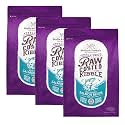Stella & Chewy's Raw Coated Cat Food - High Protein, Grain-Free Kibble with Wild-Caught Salmon - Premium Digestive Support with Probiotics - Natural Small Kibble - Perfect for Picky Eaters - 5 lb Bag