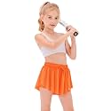Stelle Girls Butterfly Shorts with Pockets Athletic Running Sports Skirt
