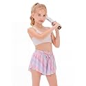 Stelle Girls Butterfly Shorts with Pockets Athletic Running Sports Skirt