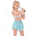 Stelle Girls Butterfly Shorts with Pockets Athletic Running Sports Skirt