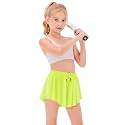 Stelle Girls Butterfly Shorts with Pockets Athletic Running Sports Skirt
