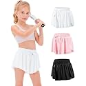Stelle Girls Butterfly Shorts with Pockets Athletic Running Sports Skirt