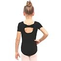 Stelle Girls Cotton Ballet Dance Leotard with Bow Back for Dance Class
