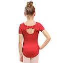 Stelle Girls Cotton Ballet Dance Leotard with Bow Back for Dance Class