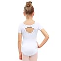 Stelle Girls Cotton Ballet Dance Leotard with Bow Back for Dance Class