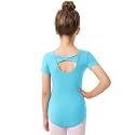 Stelle Girls Cotton Ballet Dance Leotard with Bow Back for Dance Class