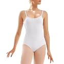 Stelle Women's Ballet Leotard for Dance Scoop Neck Double Lined Bodysuit