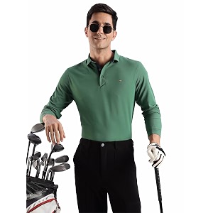STELLERS Mens Full Sleeve Polo T-Shirt