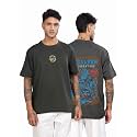 STELLERS Men39s Oversized Printed Half Sleeve T-Shirt
