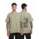 STELLERS Men39s Oversized Printed Half Sleeve T-Shirt