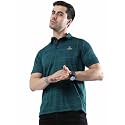 STELLERS Men39s Polo T-Shirt Barcode Weave