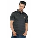 STELLERS Men39s Polo T-Shirt Barcode Weave