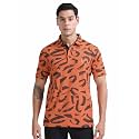 STELLERS Men39s Printed Polo T-Shirt Regular