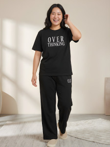 Stem Rope Top Palazzos Co-ords Set