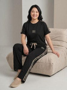 Stem Rope Top Pant Co-ords Set