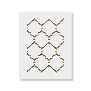 stencil revolution moroccan outline stencil - pattern stencil design stencils home decor walls decor stencils - create show-stopping walls