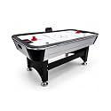 STEP OVER Pro Electric Air Hockey with Digital Tower (5 feet) (Cream White)