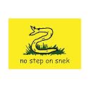 No Step on Snek Decal (9 Inch)