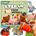 Step Up Puzzles for Kids Ages 3-5 - Realistic Toddler Puzzles Ages 2-4