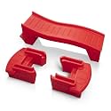 Step2 Farther &amp; Faster Coaster Track Expansion Pack, Second Edition, Extra 4 Feet of Track for Roller Coaster Toys