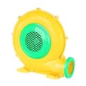 Step4Fun Bounce House Air Blower for Inflatables, 680 Watt ETL Certified Electric Blower, Perfect for Inflatable Bounce House Water Slide and Bouncy Castle Indoor &amp; Outdoor Yellow