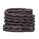 Stepace Wave Heavy Duty Boot Laces 2 Pairs Round Shoe Laces for Hiking Shoe