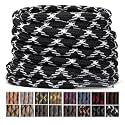 Stepace Wave Heavy Duty Boot Laces 2 Pairs Round Shoe Laces for Hiking Shoe