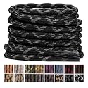 Stepace Wave Heavy Duty Boot Laces 2 Pairs Round Shoe Laces for Hiking Shoe