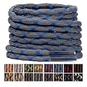 Stepace Wave Heavy Duty Boot Laces 2 Pairs Round Shoe Laces for Hiking Shoe
