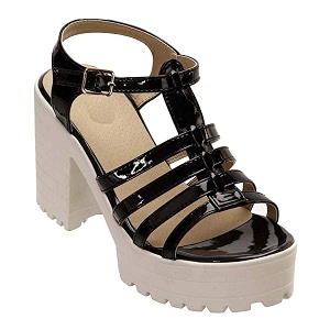 Stepee Sandal for Womens High Heel Wedges