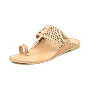 Stepfox Mens Genuine Leather Kolhapuri Chappals