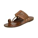 Stepfox Men39s Genuine Leather Kolhapuri Chappals 