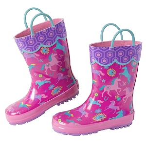 stephen joseph girls rain boots